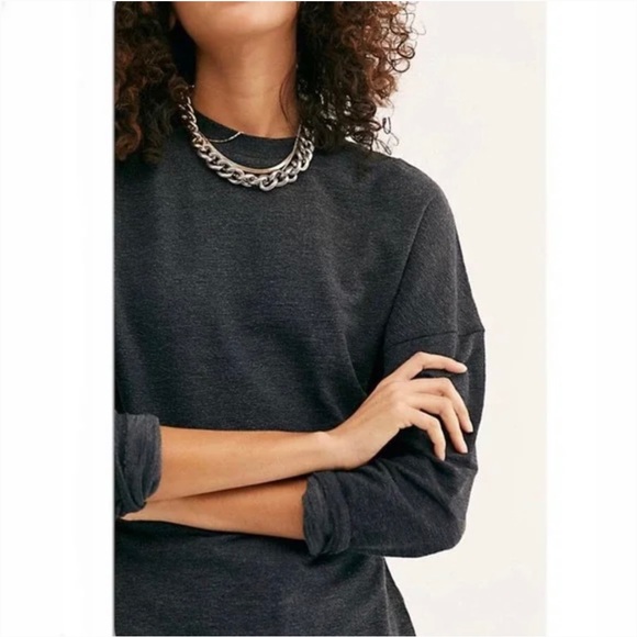 free people Beach Magnolia Dolman Mini Dress . - Picture 3 of 10